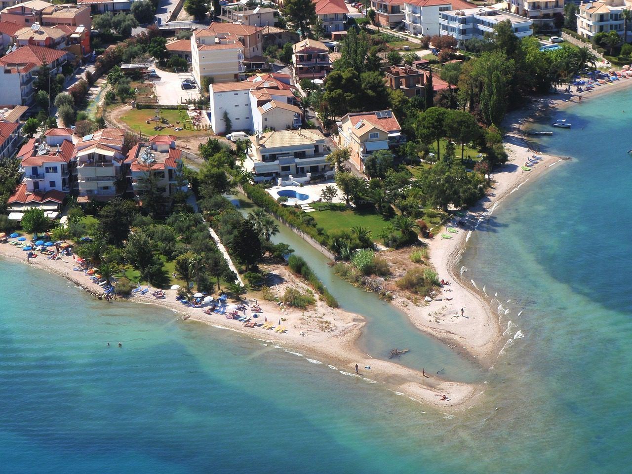 The beach