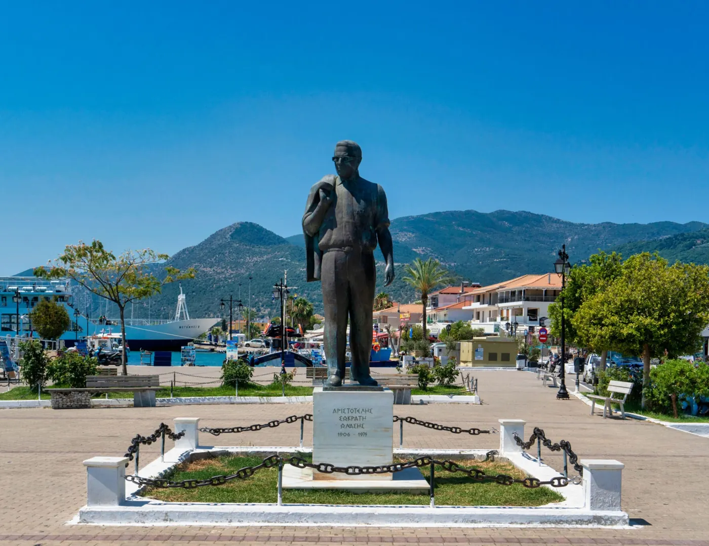 The Onassis statue